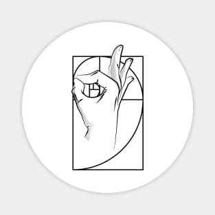 ARTISTIC FINGERS Magnet